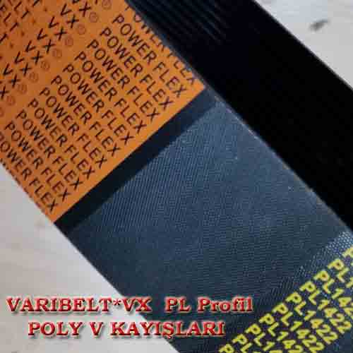 VARIBELT*VX® PL Profil Poly-V Kayışları: Yüksek Performanslı Güç Aktarım Çözümü